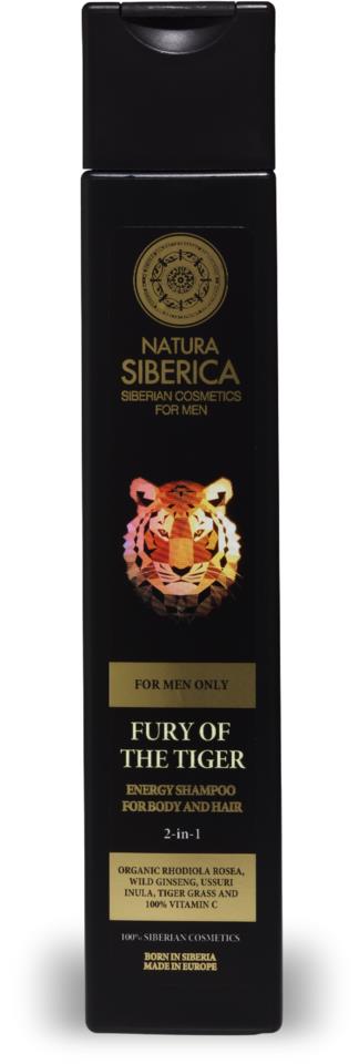 Natura S.  MEN Energy Shampoo for Body and Hair Fury of the Tiger 