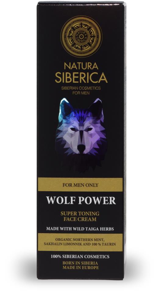 Natura S.  Men Super Toning Face Cream Wolf Power 50 ml