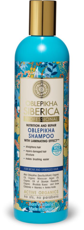 Natura S. Oblepikha Shampoo for Weak and Damaged Hair 400 ml