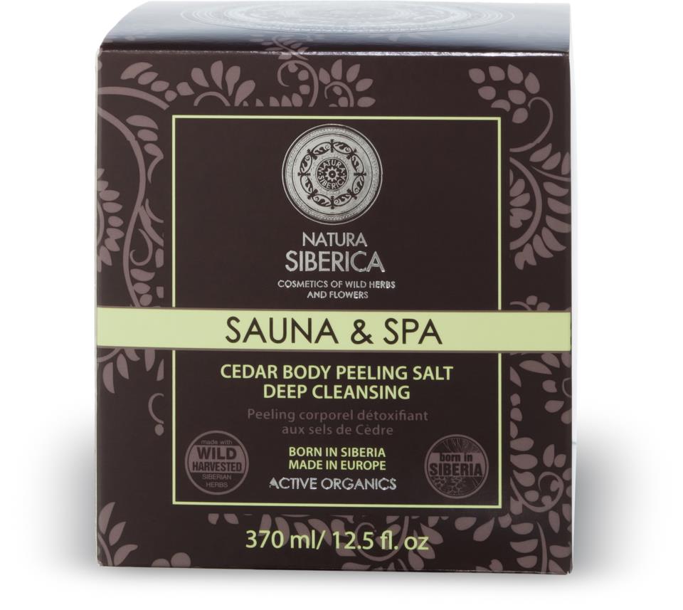 Natura S. Sauna & Spa Cedar Body Peel Salt 370 ml