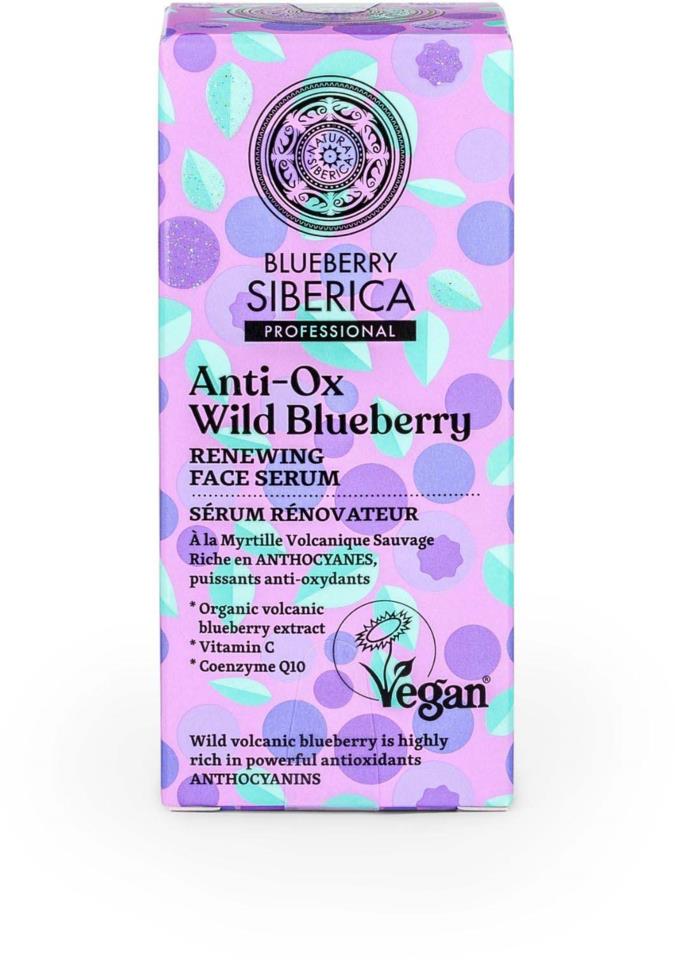 Natura Siberica Anti-Ox Wild Blueberry Renewing Face Serum 30 ml