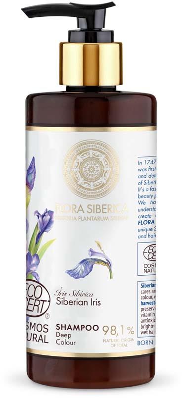Natura Siberica Flora Siberica Siberian Iris Shampoo Deep Colour 300 ml