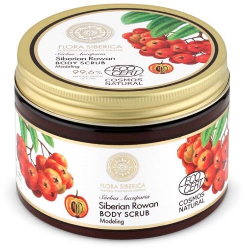 Natura Siberica Flora Siberica Siberian Rowan Modeling Body Scrub
