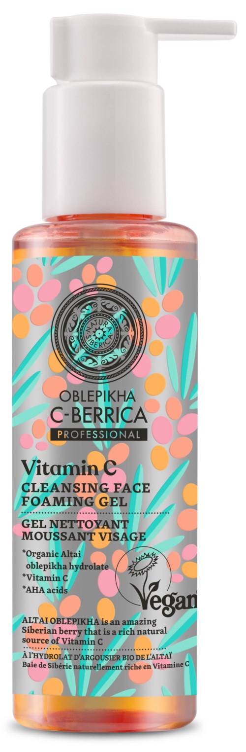 Natura Siberica OBLEPIKHA C-BERRICA. Cleansing Face Foaming Gel 145 ml ...