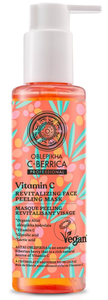 Natura Siberica OBLEPIKHA C-BERRICA. Revitalizing Face Peeling-mask, 145 ml