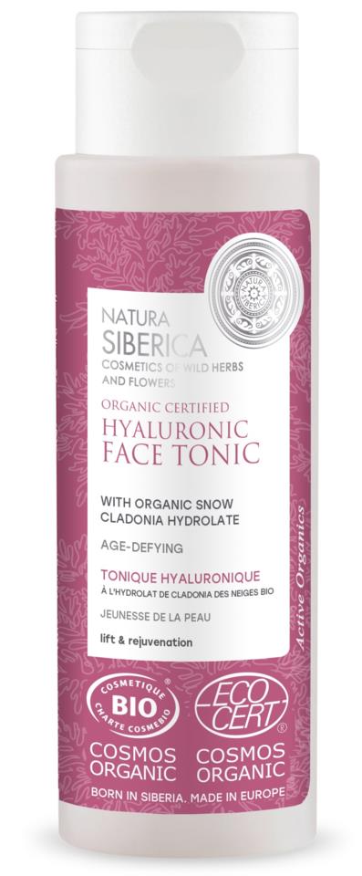 Natura Siberica Organic Certified Age-Defying Hyaluronic Face Tonic, 150 ml