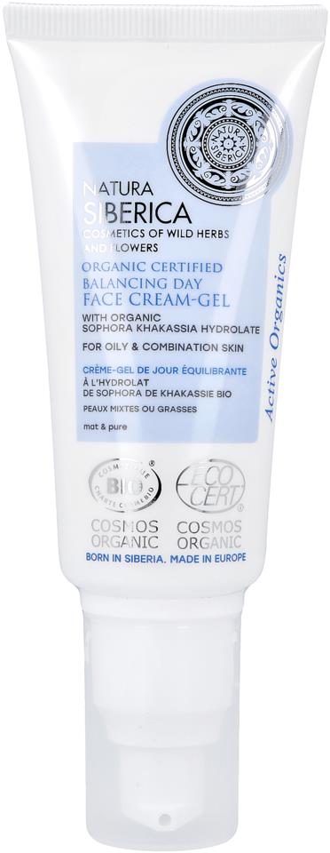 Natura Siberica Organic Certified Balancing Face Cream-Gel for oily & combination skin, 50 ml