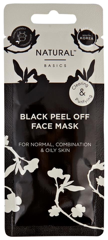 Natural Basics Black Peel-Off Mask