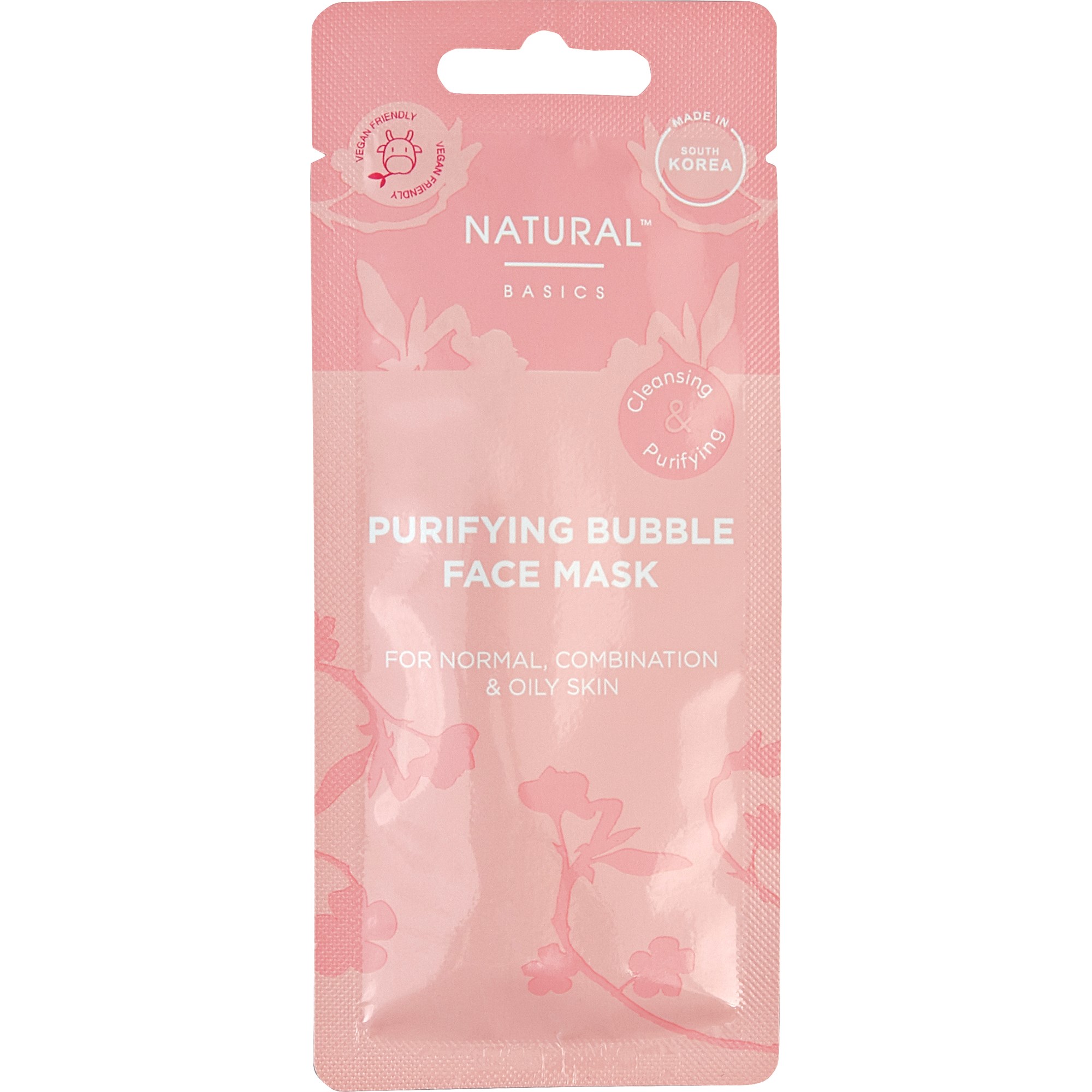 No Brand Natural Basics Bubble Face Mask 15 g