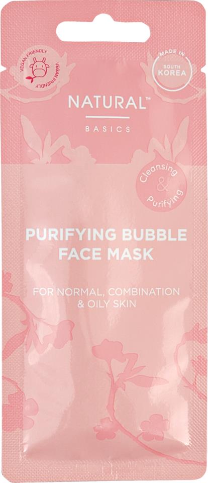 Natural Basics Bubble Face Mask 15g