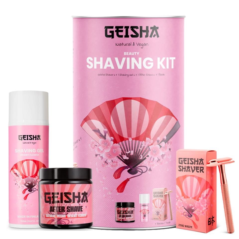 Natural Geisha Beauty Shaving Kit