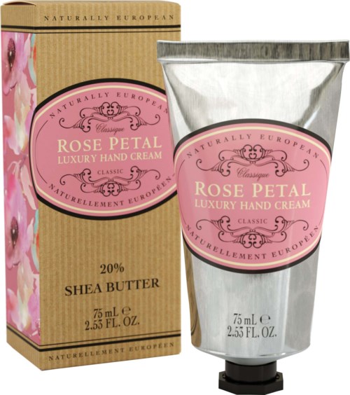 Naturally European Rose Petal Hand Cream 75 ml