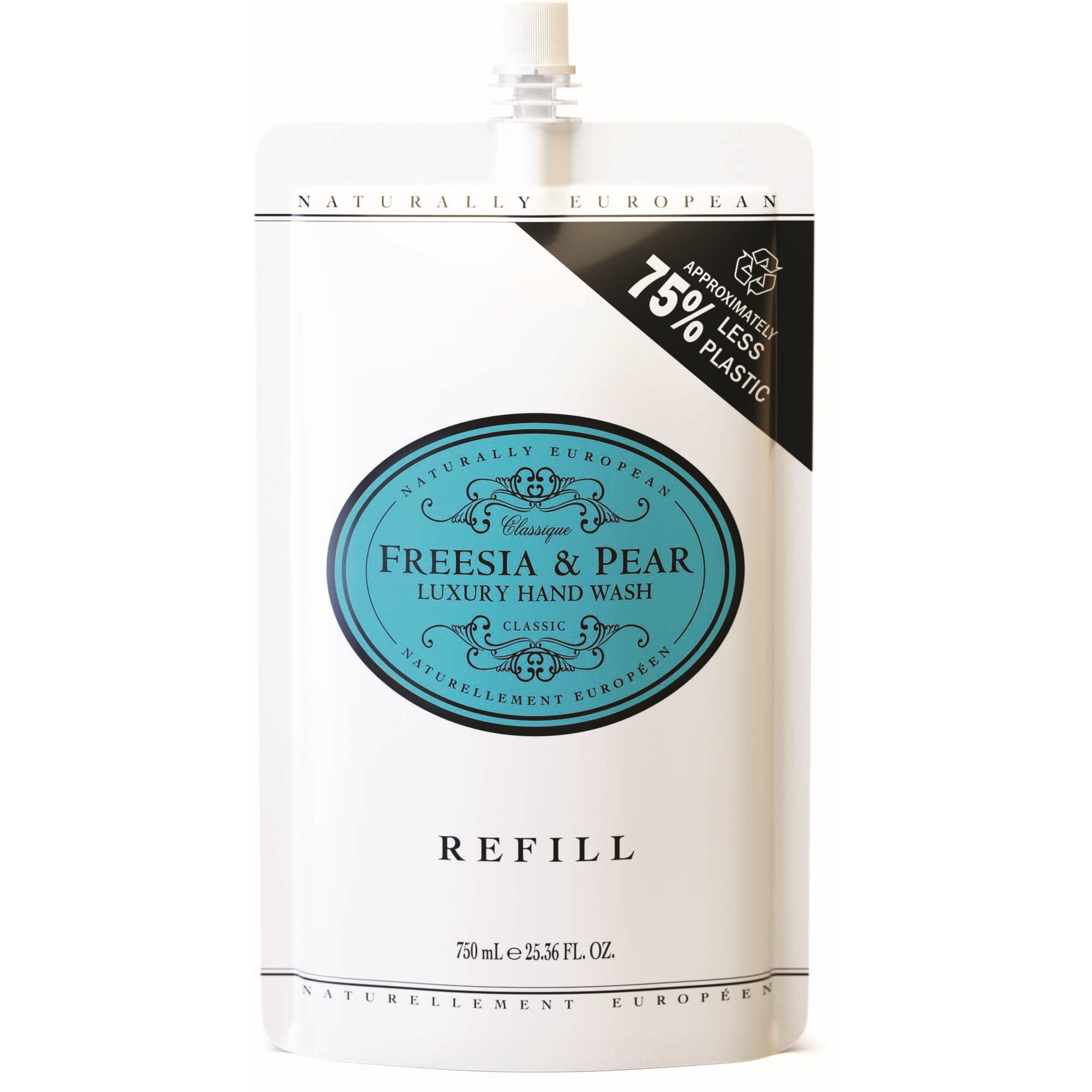 Läs mer om Naturally European Freesia & Pear Refill Hand Wash 750 ml