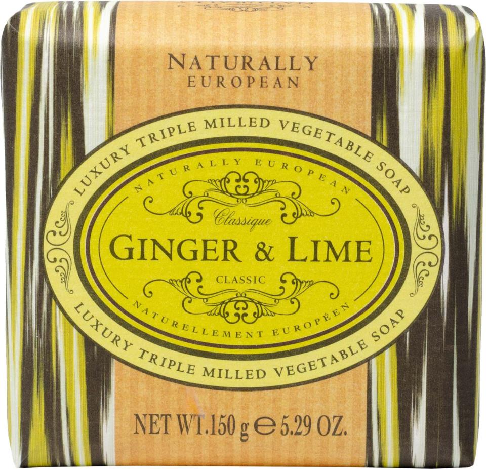 Naturally European Soap Ginger & Lime 150 g