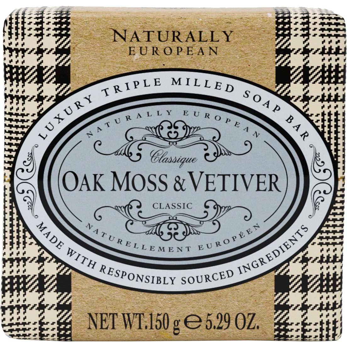 Läs mer om Naturally European Oak Moss & Vetiver Soap 150 g