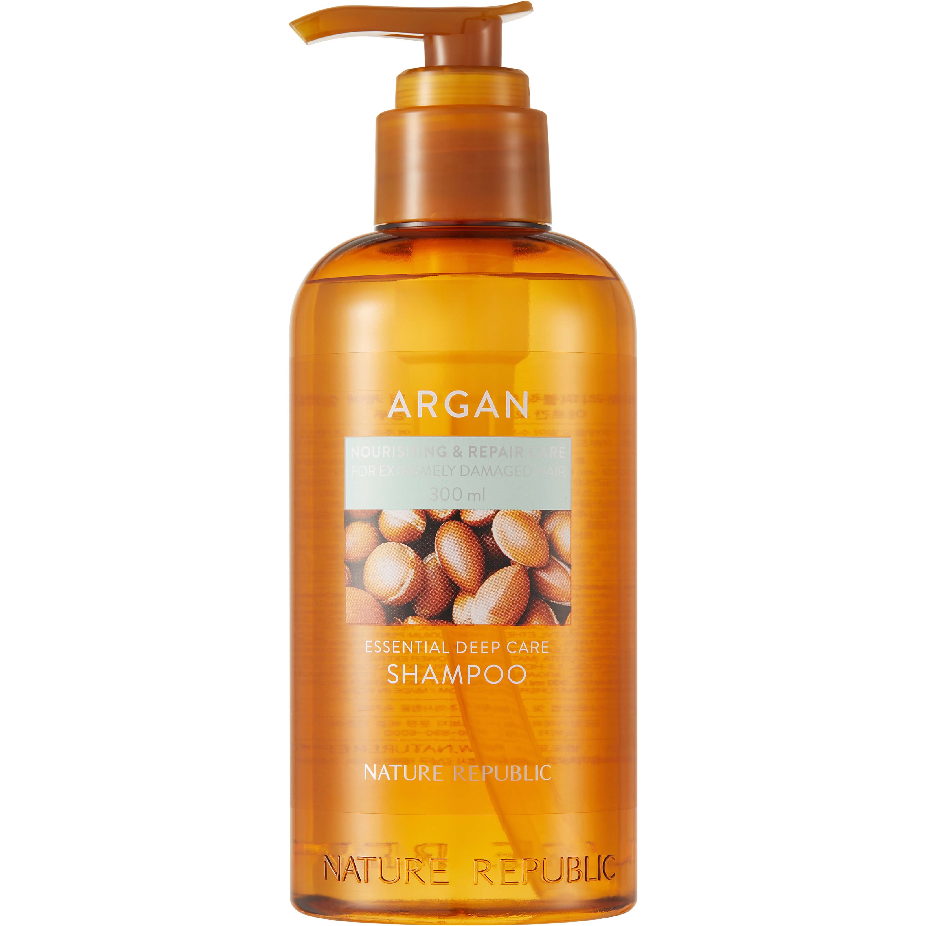 Läs mer om Nature Republic Argan Essential Deep Care Shampoo 300 ml