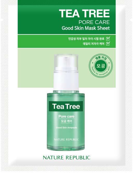 Nature Republic Good Skin Tea Tree Mask Sheet 24 g
