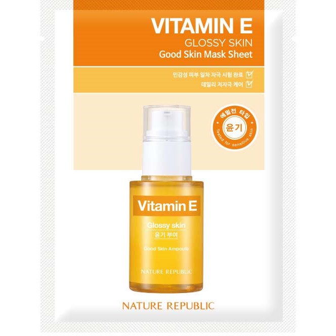 Läs mer om Nature Republic Good Skin Mask Sheet Vitamin E