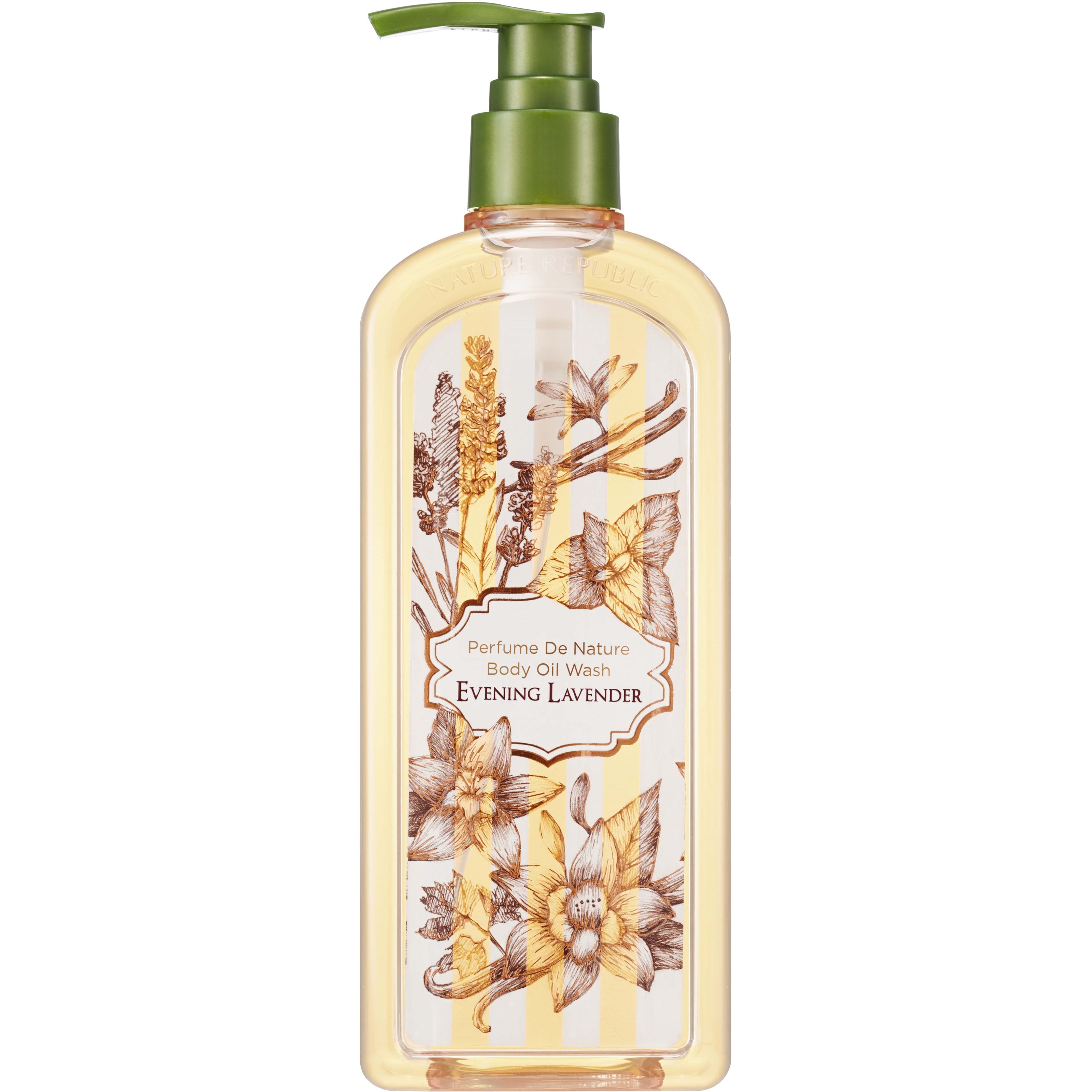 Nature Republic Perfume De Nature Body Oil Wash Evening Lavender 345 m