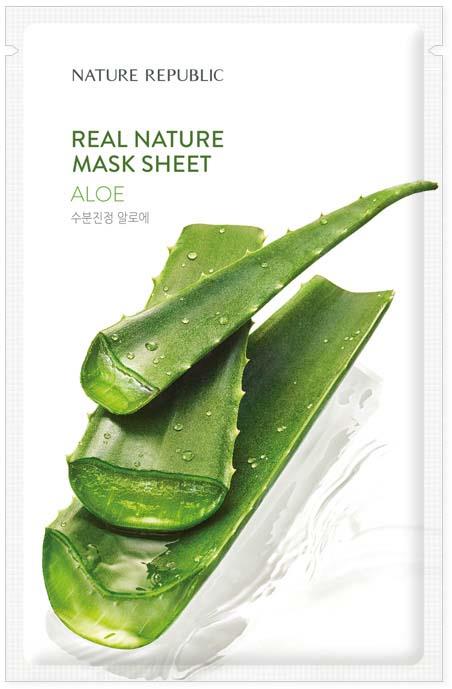 Nature Republic Real Nature Aloe Mask Sheet 23 ml