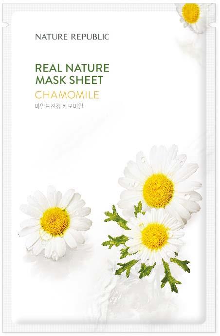 Nature Republic Real Nature Chamomile Mask Sheet 23 ml