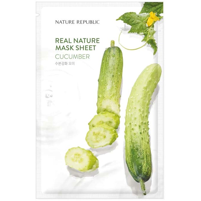 Läs mer om Nature Republic Real Nature Cucumber Mask Sheet