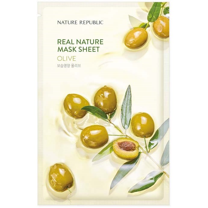 Läs mer om Nature Republic Real Nature Olive Mask Sheet