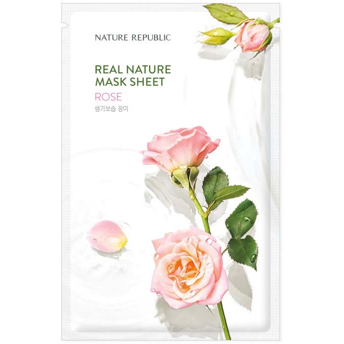 Läs mer om Nature Republic Real Nature Rose Mask Sheet