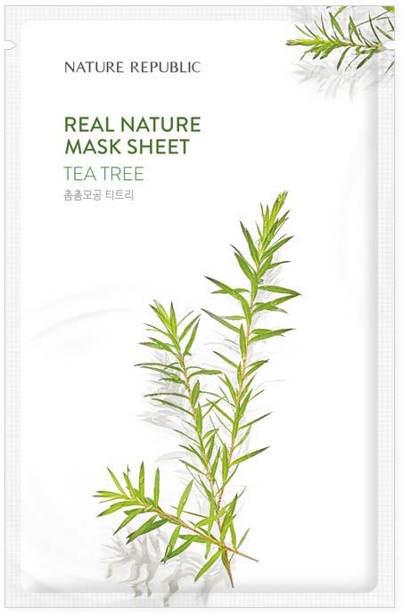 Nature Republic Real Nature Tea Tree Mask Sheet 23 ml