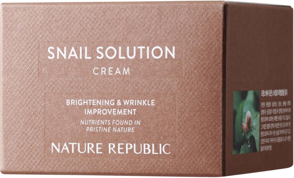 Nature Republic Snail Solution Cream 52 ml