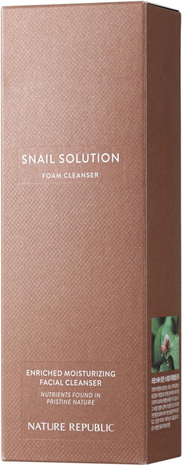 Nature Republic Snail Solution Foam Cleanser 150 ml