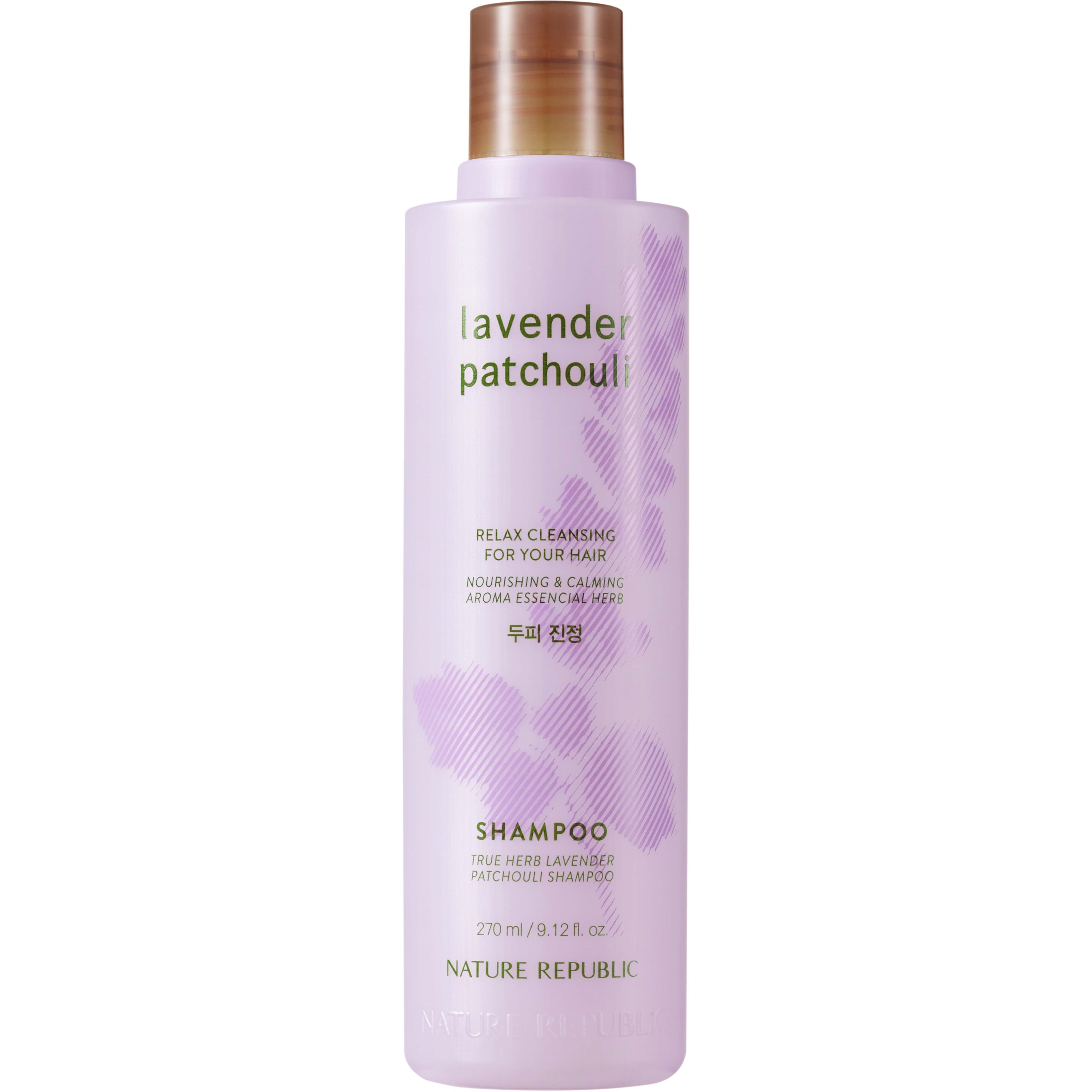 Läs mer om Nature Republic True Herb Lavender Patchouli Shampoo 270 ml