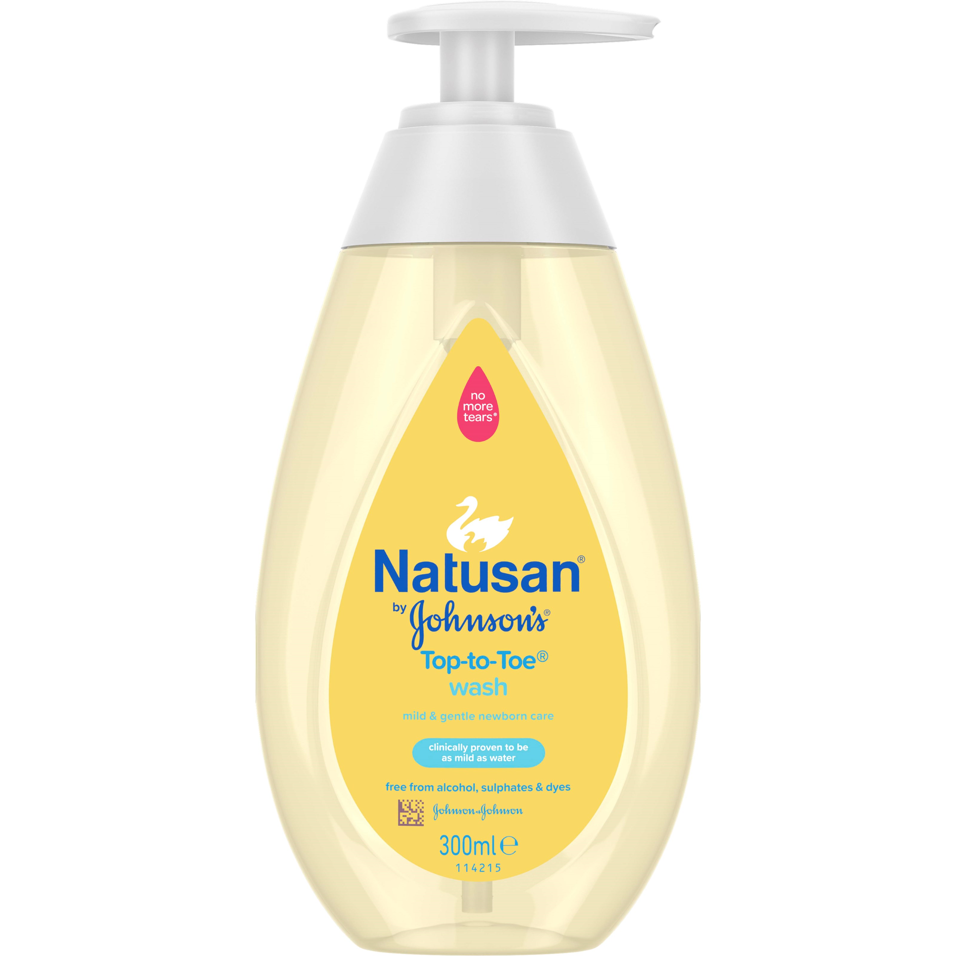 Natusan by Johnsons Top-to-Toe Wash 300 ml