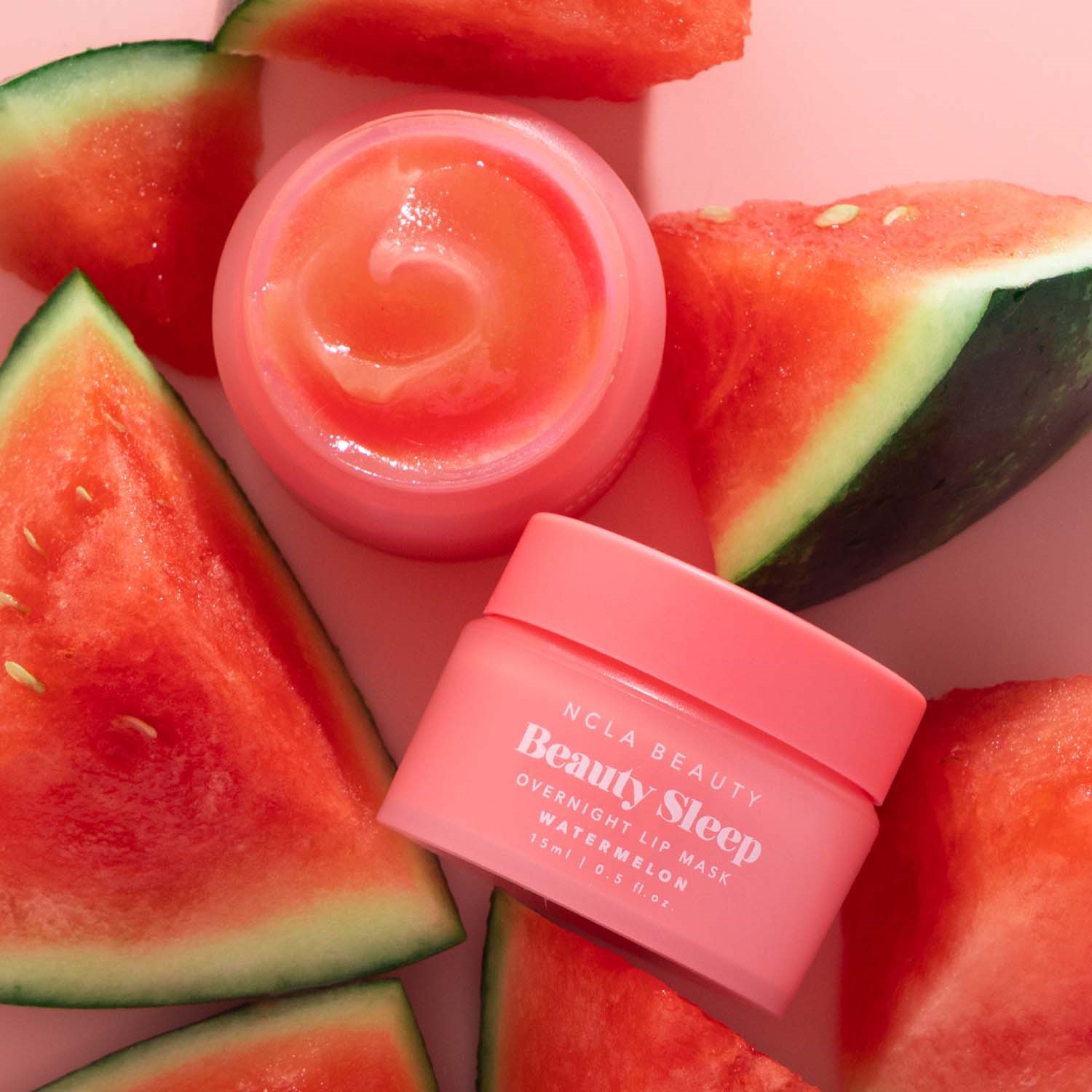NCLA Beauty Watermelon Beauty Sleep Lip Mask  15 ml (obrázok 4)