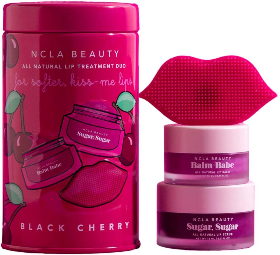NCLA Beauty Black Cherry Lip Care Value Set