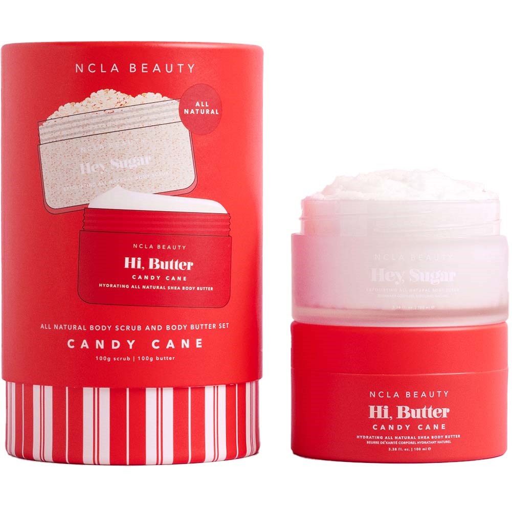 NCLA Beauty Candy Cane Candy Cane Body Care Set