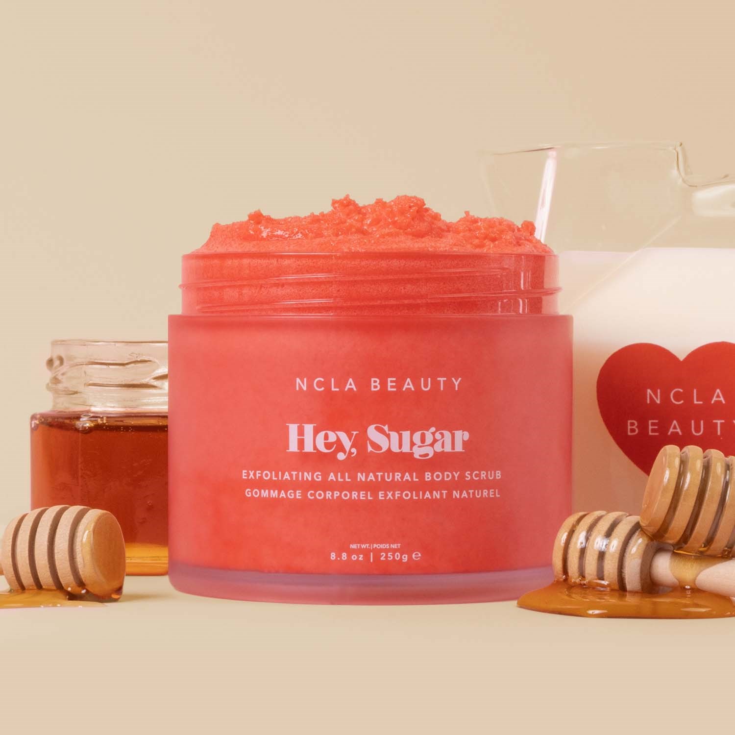 NCLA Beauty Hey, Sugar Bee Mine Body Scrub 250 g (obrázok 3)