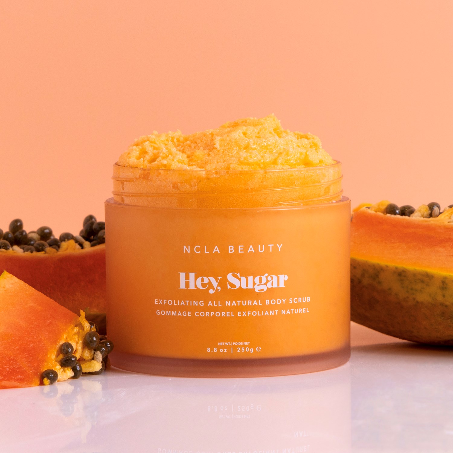 Alternativ bild 1 för NCLA Beauty Hey, Sugar Papaya Vanilla Body Scrub 250 g