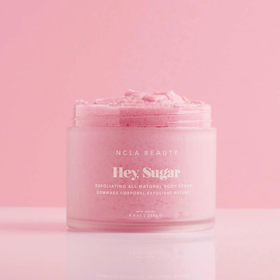 NCLA Beauty Hey, Sugar Pink Champagne Body Scrub 250 g