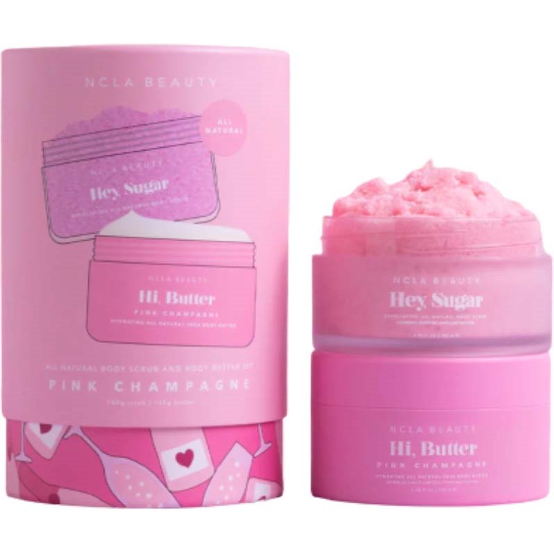 Läs mer om NCLA Beauty Pink Champagne  Pink Champagne Body Care Set