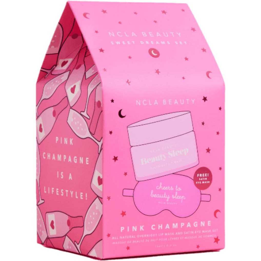 NCLA Beauty Pink Champagne Pink Champagne Lip Mask Gift Set