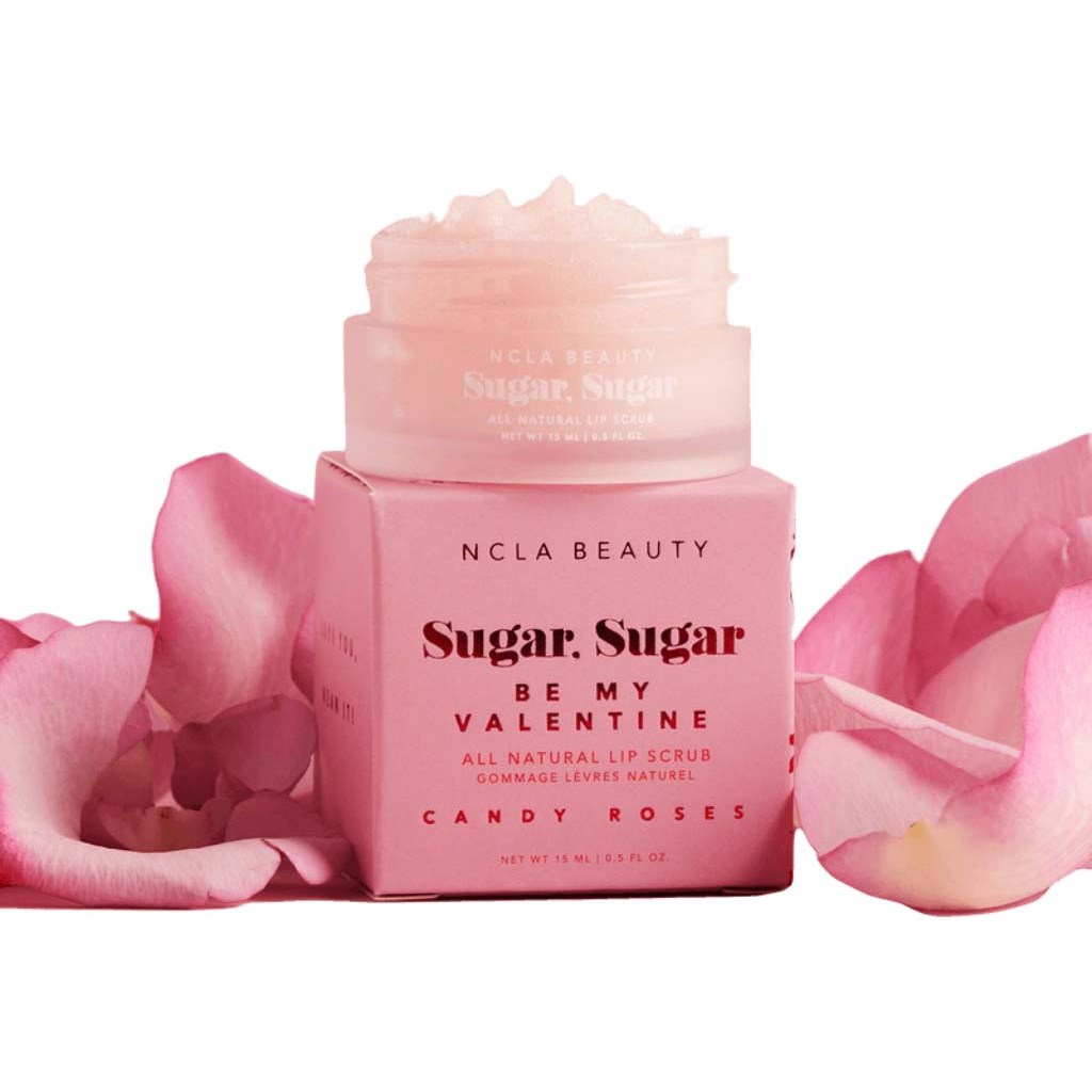 NCLA Beauty Sugar Sugar Lip Scrub Candy Roses