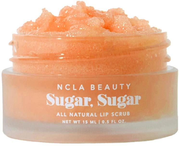 NCLA Beauty Sugar Sugar Lip Scrub Peach 15 ml