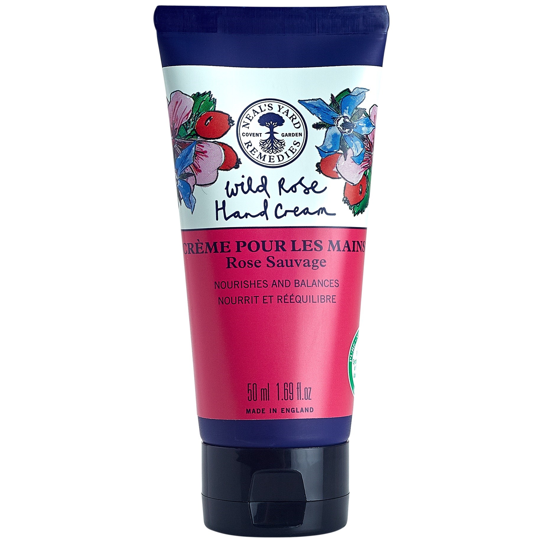 Läs mer om Neals Yard Remedies Neal’s Yard Remedies Wild Rose Hand Cream 50 ml