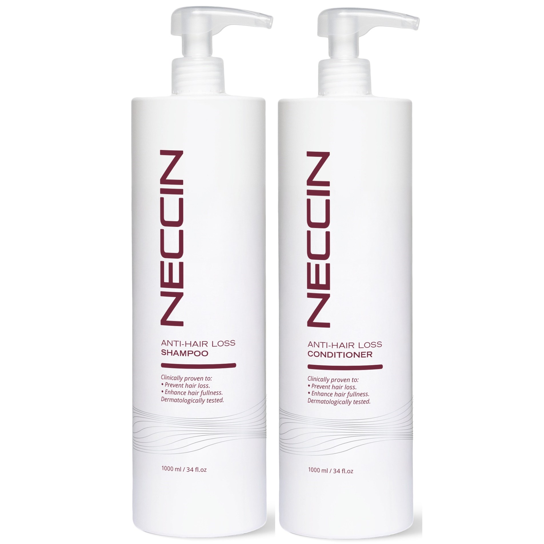 Neccin Anti-Hair Loss Shampoo 1000ml & Condtioner 1000ml