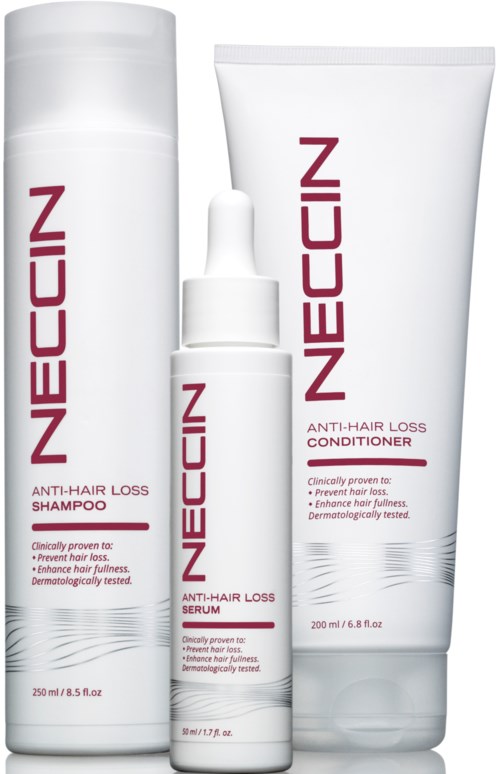 Neccin Anti-Hair Loss Shampoo 250 ml & Condtioner 200 ml & Serum 50 ml