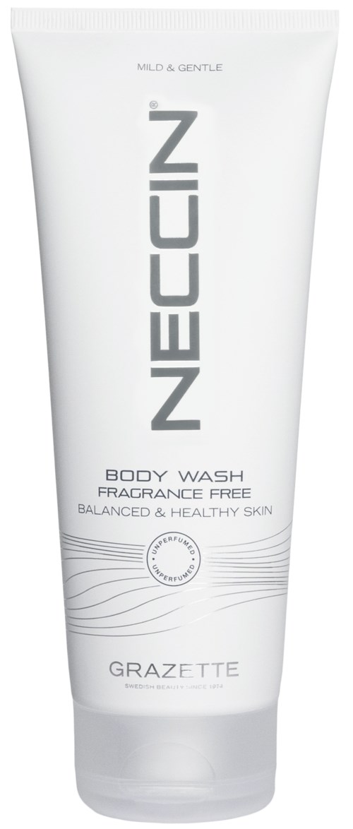 Neccin Body Wash Balanced & Healthy Skin Fragrance Free 200 ml