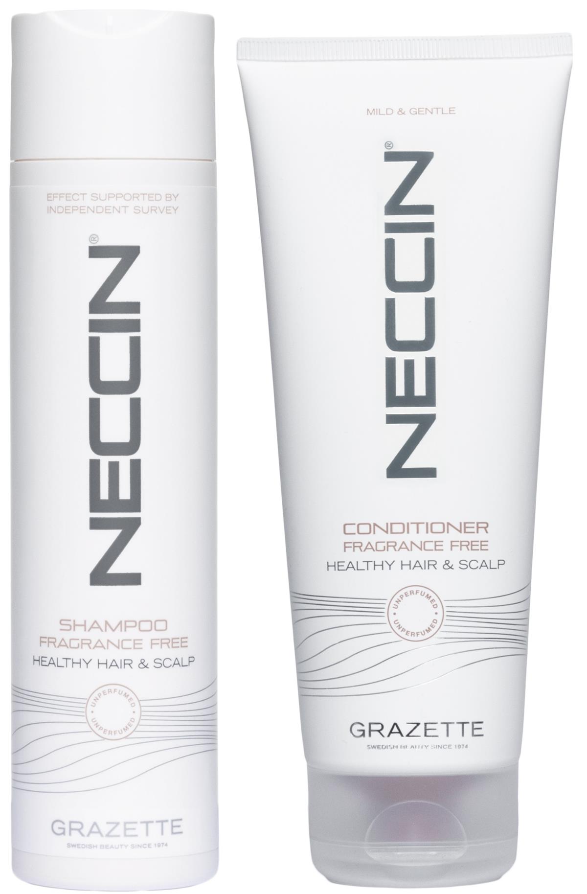 Neccin Fragrance Free Shampoo 250 ml & Conditioner 200 ml