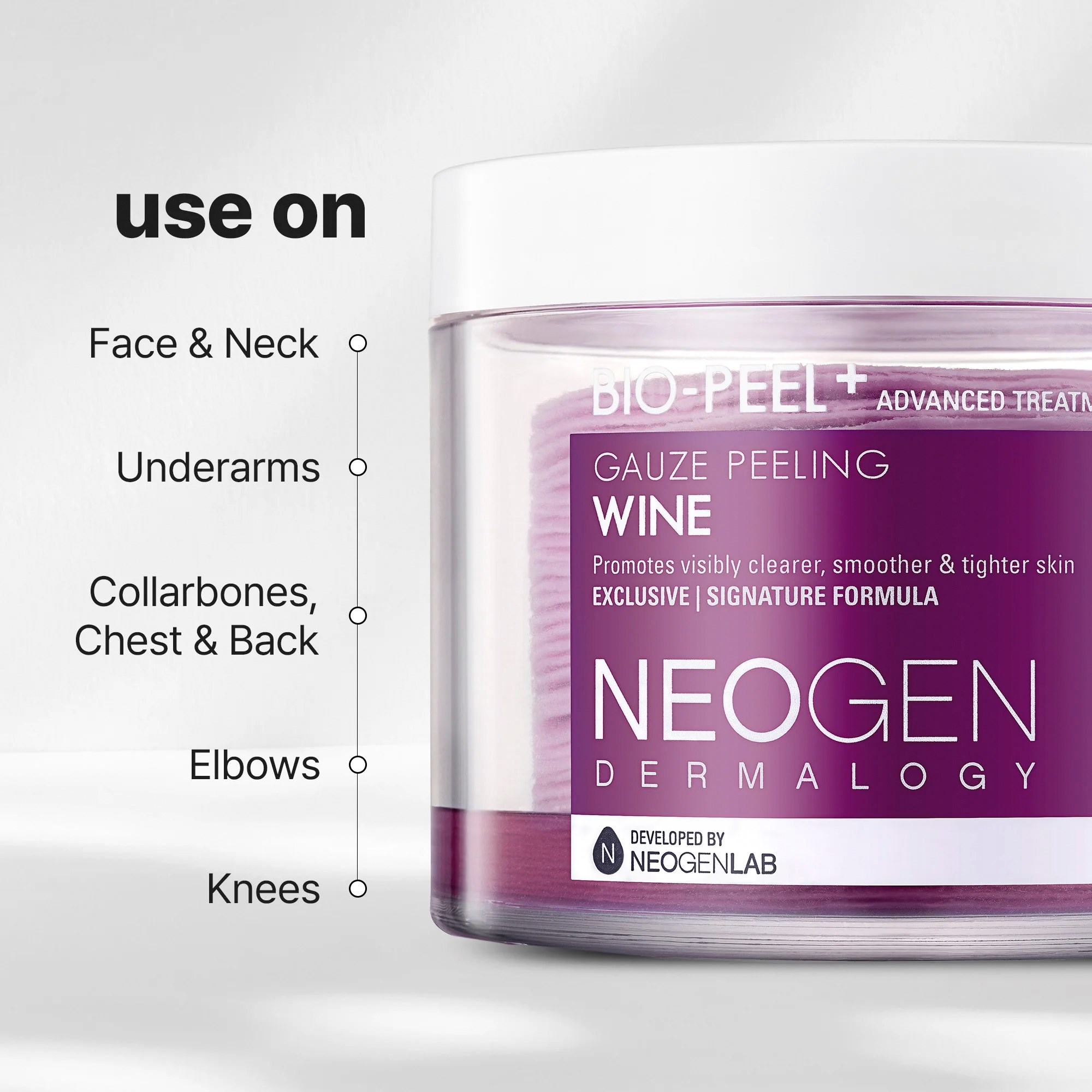 NEOGEN Bio-Peel+ Dermalogy Wine Lift PHA Gauze Peeling 190 ml (obrázok 7)