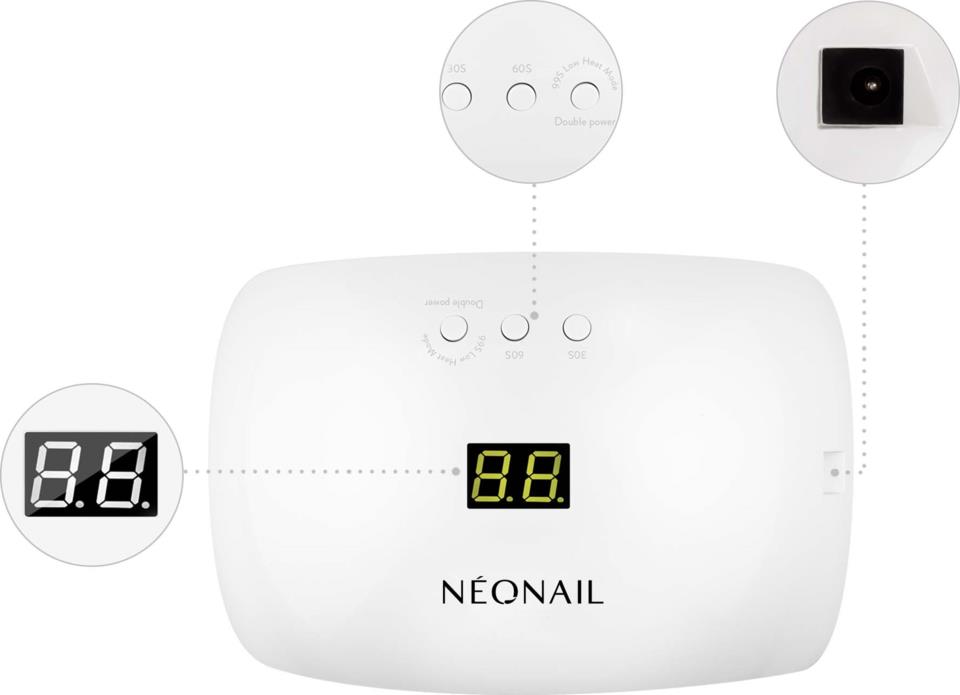 NEONAIL 48W LED lamp with display